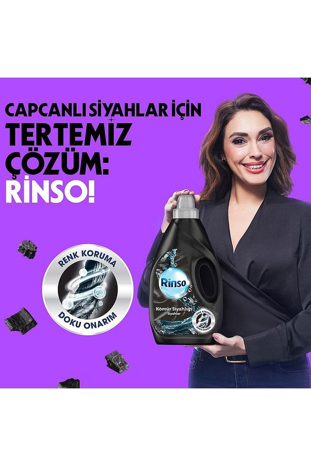 Sıvı Deterjan Kömür Siyahlığı Siyahlar İçin Sıvı Deterjan 3LT - 3