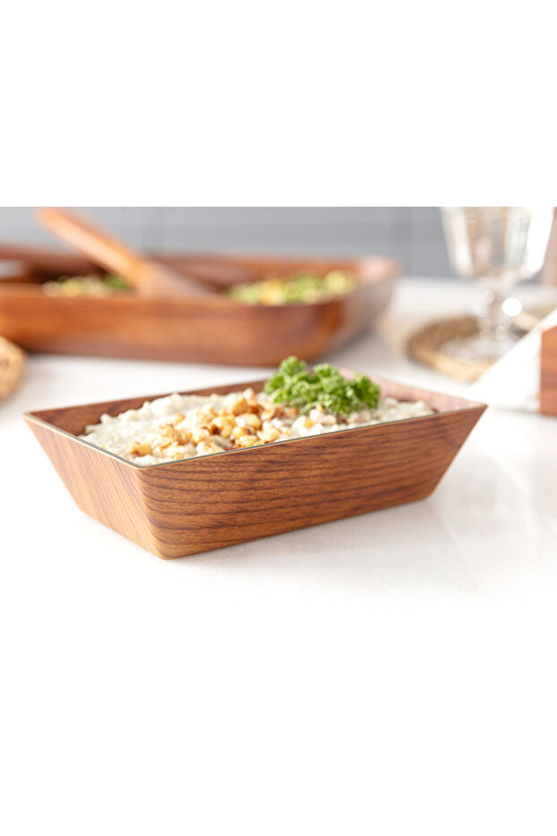 Adenya Basket Pavia Presentation Plate-17 cm