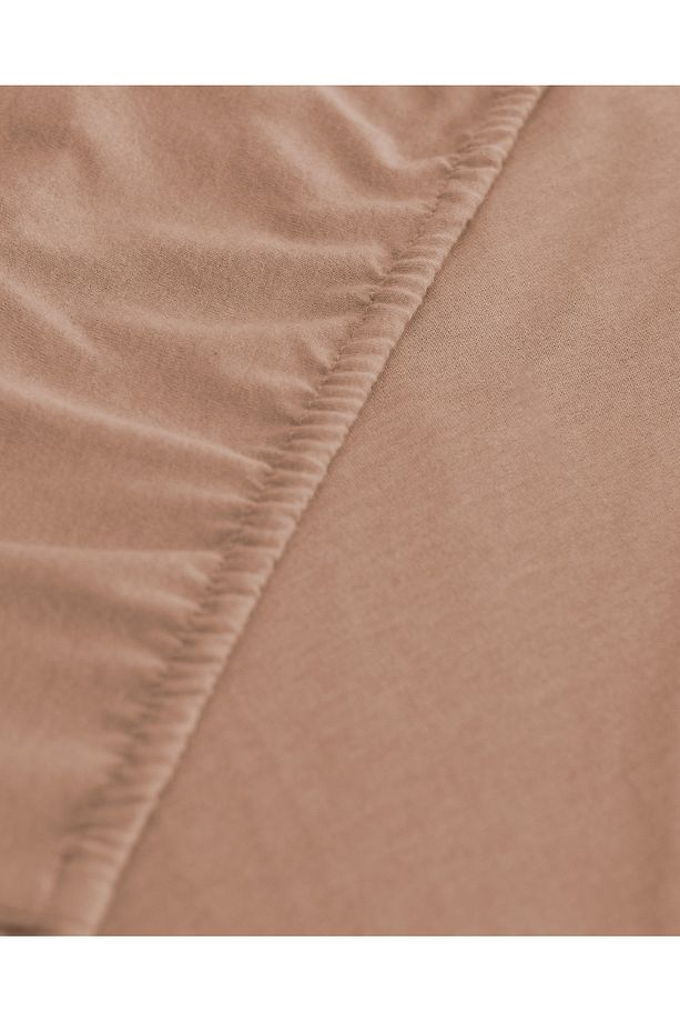 Bobigny Supersoft Tek Kişilik Comforter Set - Pudra - 5