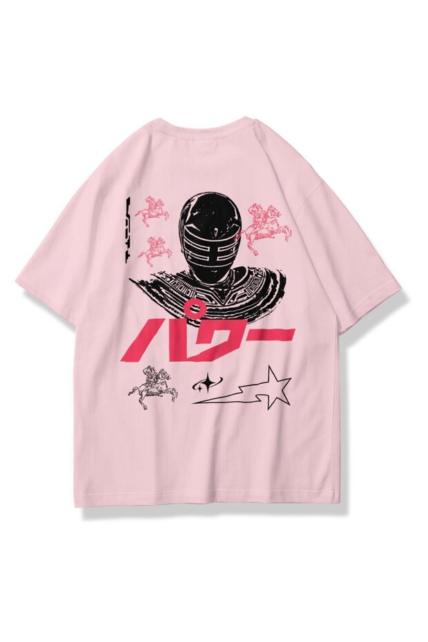 Unisex Helmet T-shirt Pink