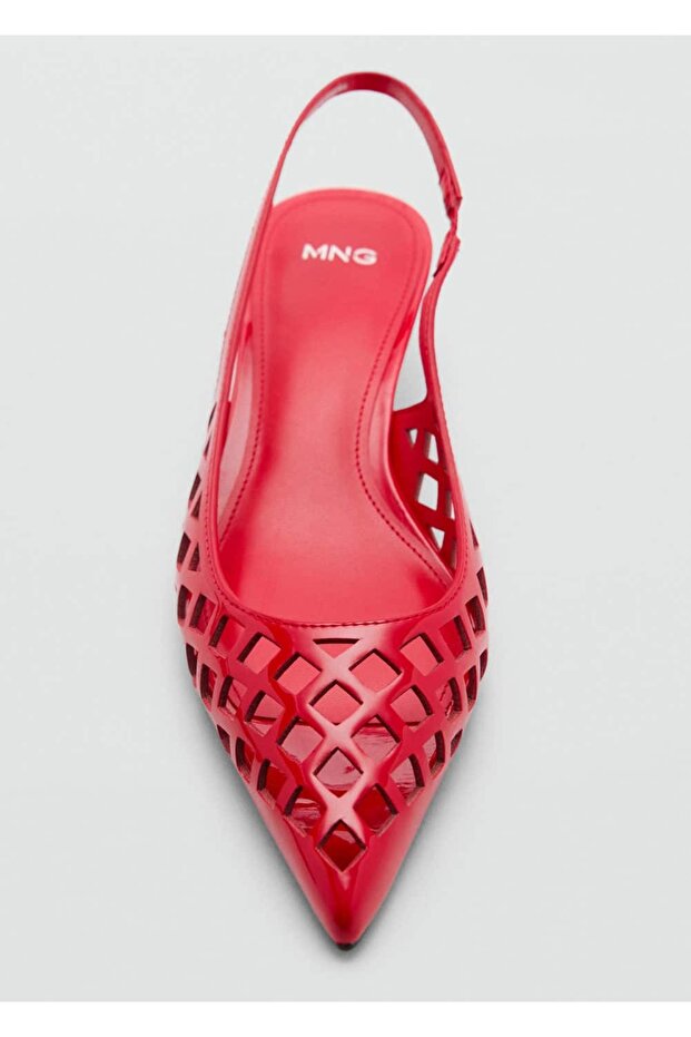 Die cut kitten topuklu ayakkabı - 4