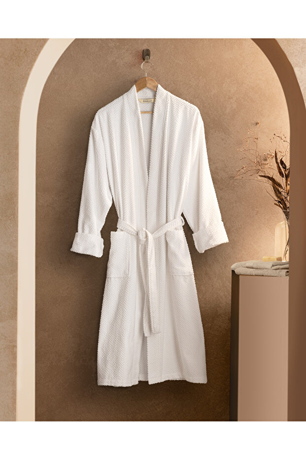 Nicola Kimono Men's 100% Cotton Robe