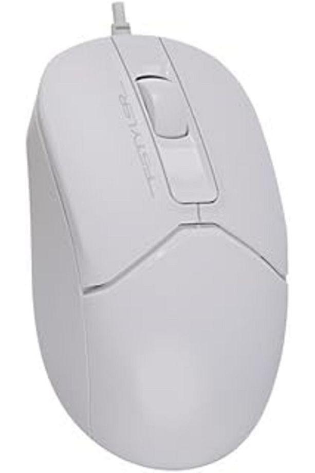 A4 Tech Fm12 Fstyler Usb Optik 1200Dpi Mouse, 4 Yönlü, Beyaz - 1