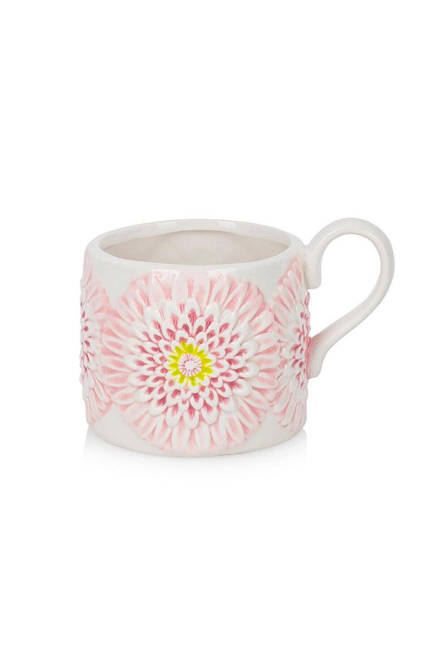 LCW HOME  Çiçek Desenli Seramik Kupa 400 Ml - 5