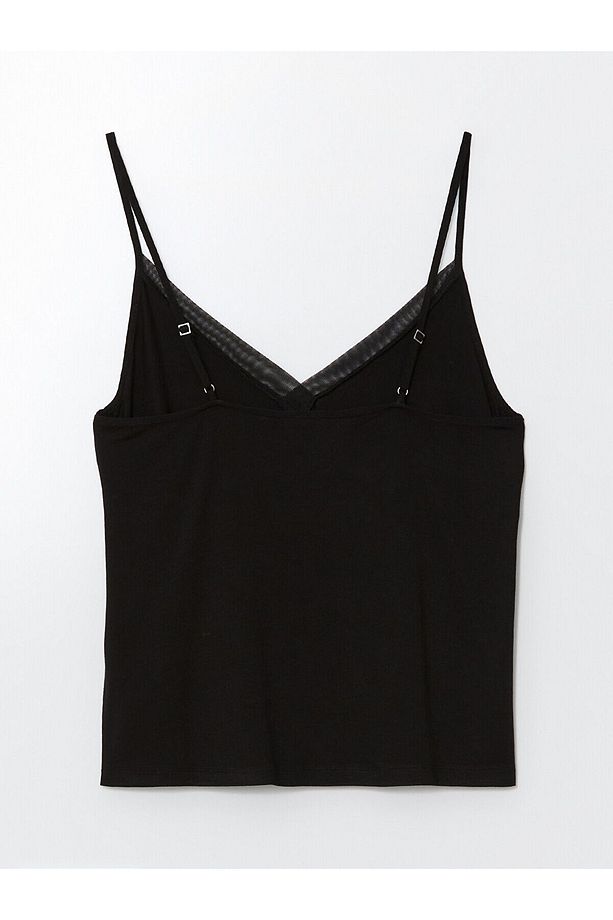 V Yaka Kadın Şortlu Pijama Takımı - 6