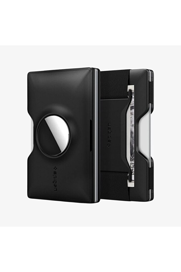 Airtag Wallet / Card Holder Wallet S Black - Ahp04245