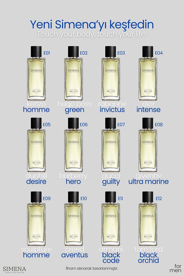 E10 - Creed Aventus Erkek Parfümü - Aromatik Fujer EDP 50ml (İlham alınmıştır.) - 5