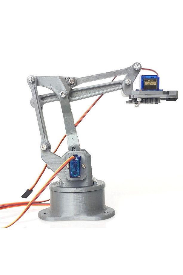 Kendin Yap Robot Kol Kiti (3D Baskı) - 3
