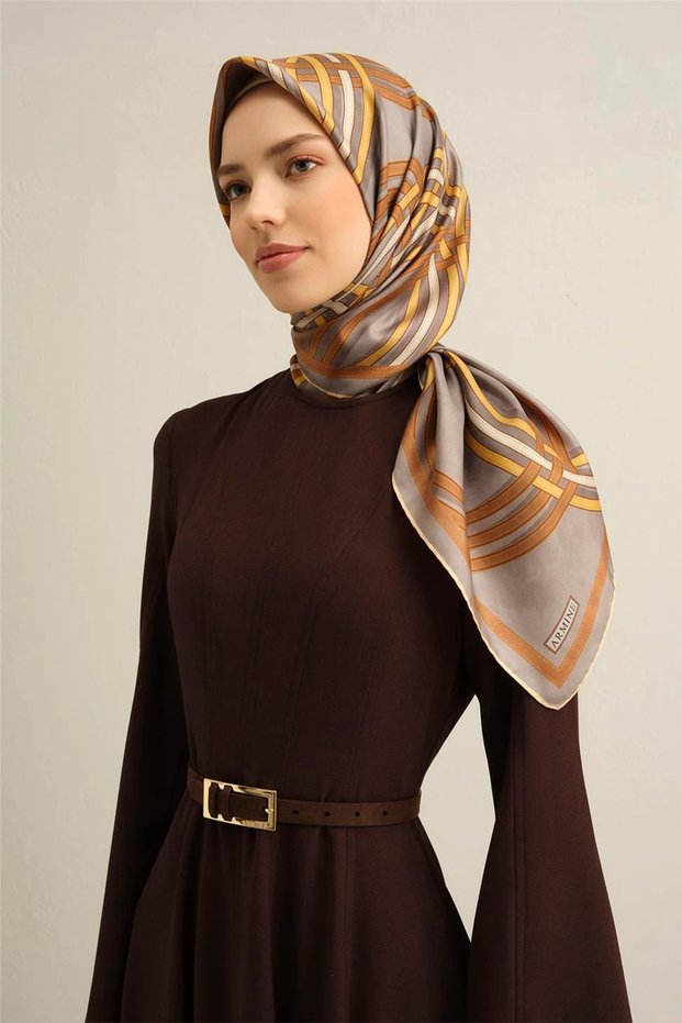 2025 Spring - Summer - Dj Pure Silk Scarf (Sura)-9333