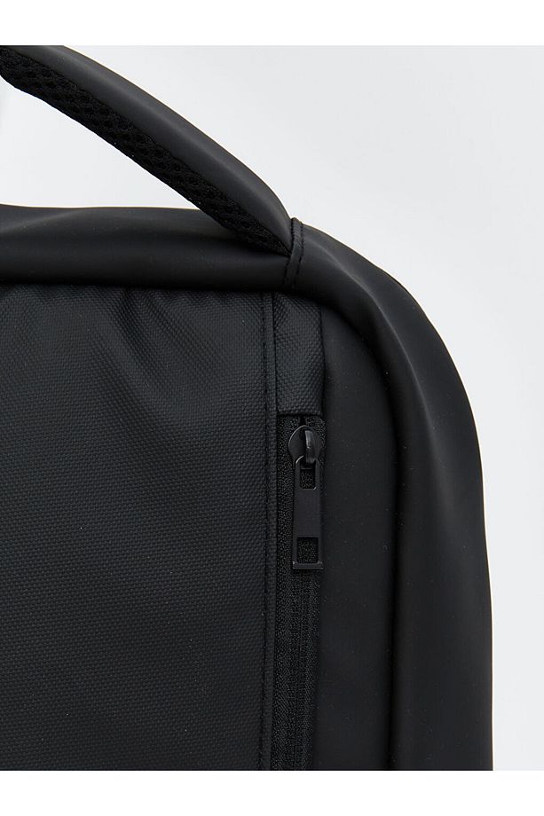 LCW ACCESSORIES Siyah Ayarlanabilir Askılı Erkek Laptop Çantası - 3