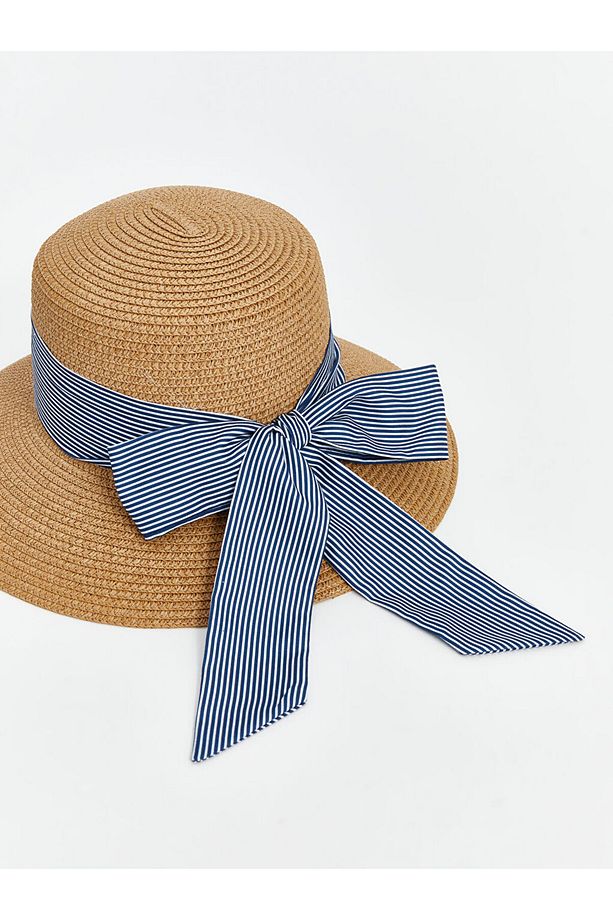 Lcw Accessories Bej Kadın Hasır Şapka - 3