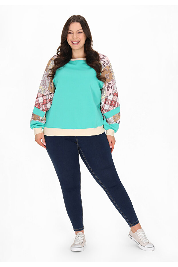 Plus Size Sweatshirt - 1
