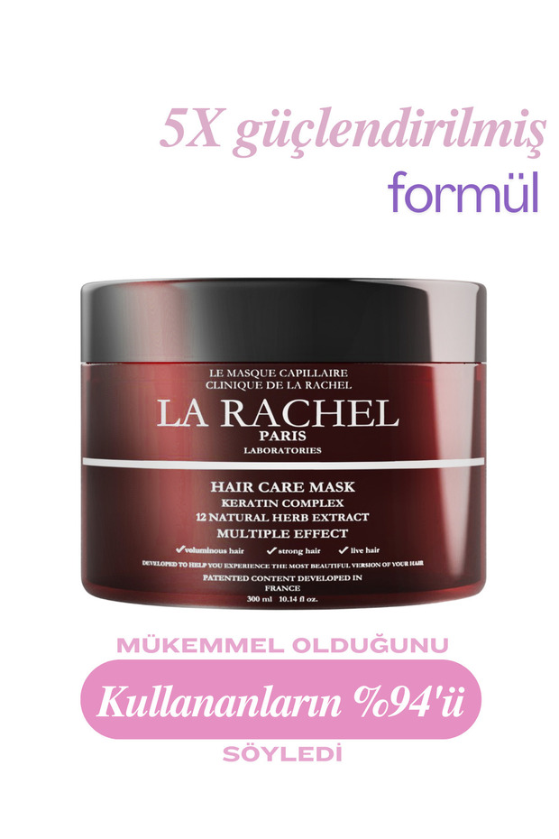 La Rachel İpeksi Yumuşacık Saçlar & Canlandırıcı Etkili Onarım Terapisi