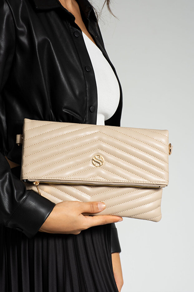 HANDbag kapitone kadın el omuz çapraz çanta - 1