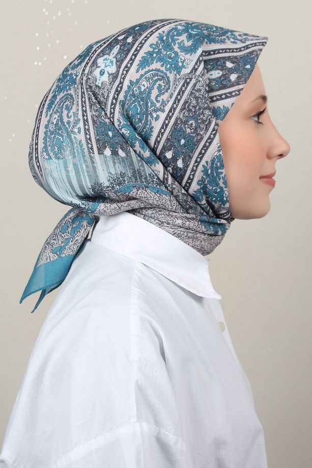 Lux Soft Pamuklu Eşarp 4040-261 - 1