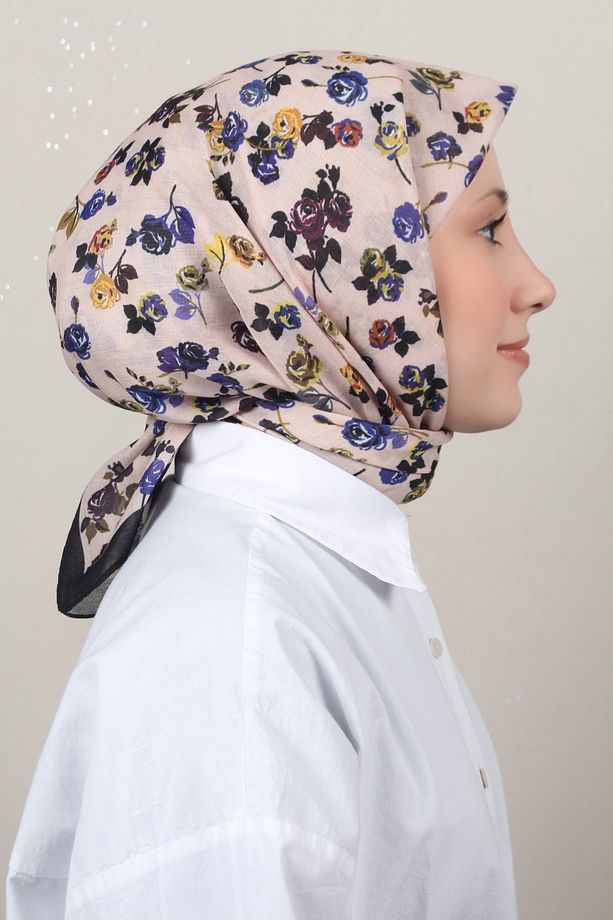 Lux Soft Pamuklu Eşarp 4040-266 - 1
