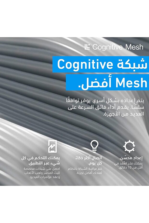 Velop Pro WiFi 6E Mesh MX6203-KE Tri-Band System - Cognitive Mesh Device with 6 GHz Access B - 3