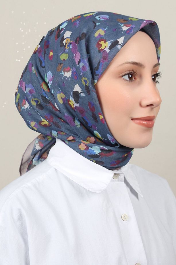 Lux Soft Pamuklu Eşarp 4040-282 - 2