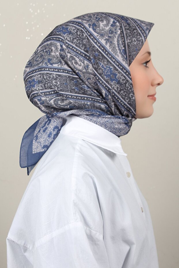 Lux Soft Pamuklu Eşarp 4040-256 - 1