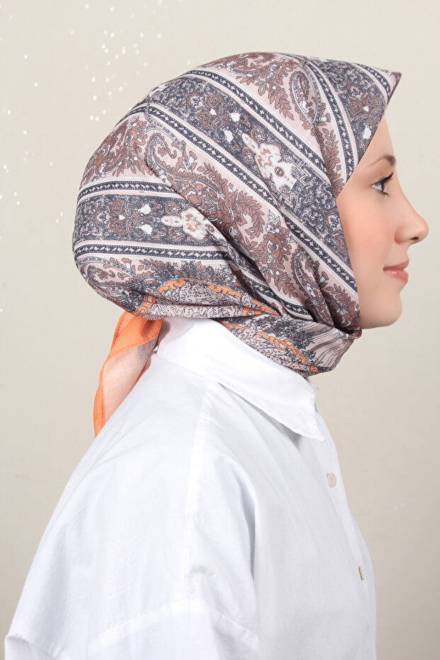 Lux Soft Pamuklu Eşarp 4040-253 - 1