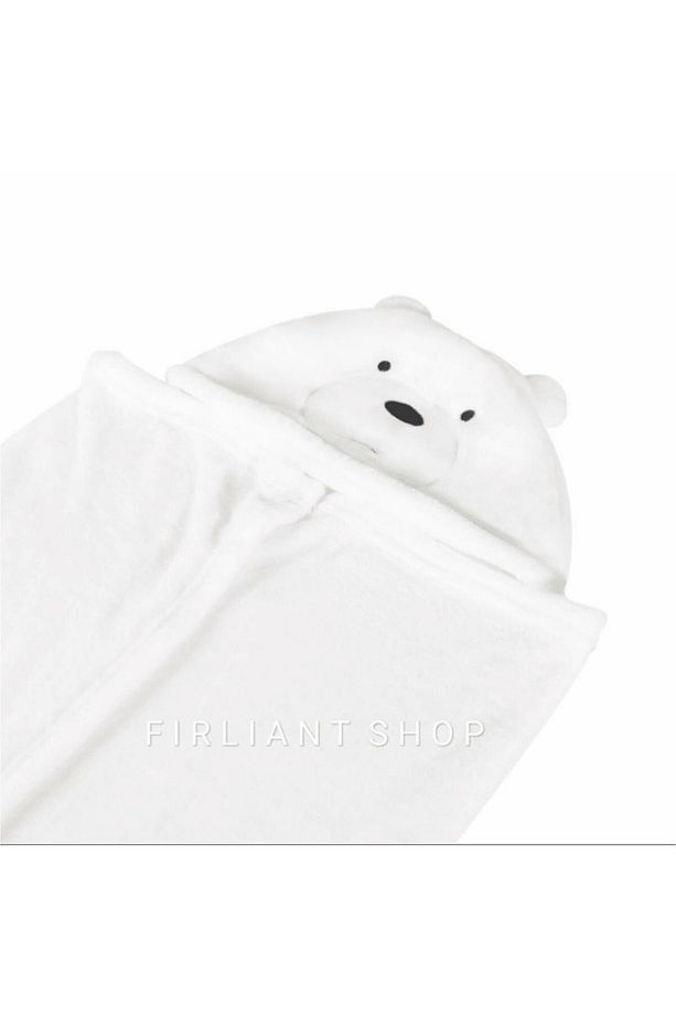 We Bare Bears Lisanslı Katlanabilir Battaniye - Kutup Ayısı - 4