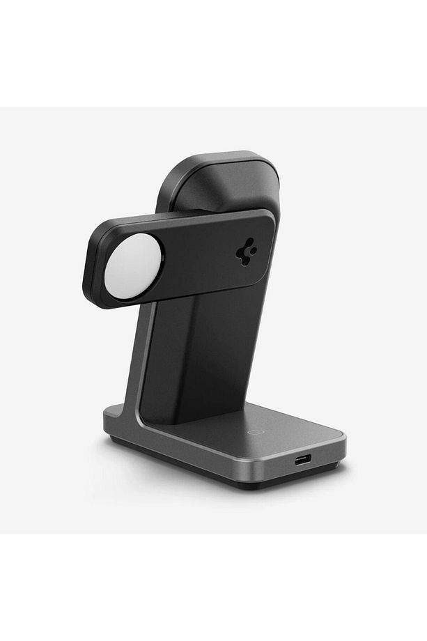 15W 3'ü 1 Arada Kablosuz Şarj Standı iPhone & Apple Watch & AirPods MagSafe 3-in-1 Wireless AMP06527 - 6
