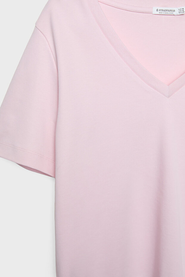 Basic kalın regular fit t-shirt - 7