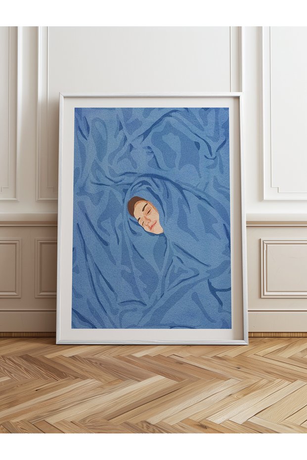 Single Wooden Framed Painting One Piece Poster Painting Tk/956