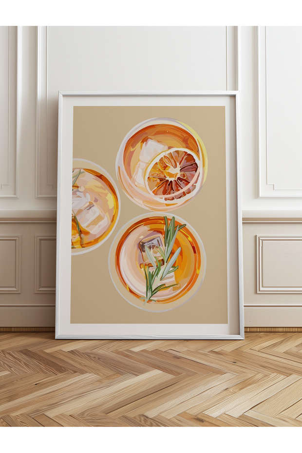 Single Wooden Framed Painting One Piece Poster Painting Tk/962