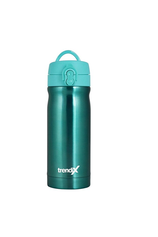 Steel Insulated Thermos 350ml. Turquoise