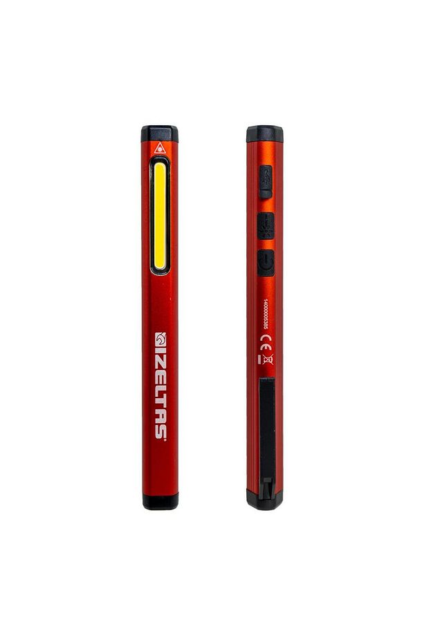 İzeltaş COB LED Şarjlı Lazer Pointer Kalem Tipi Fener 300 lm - 4