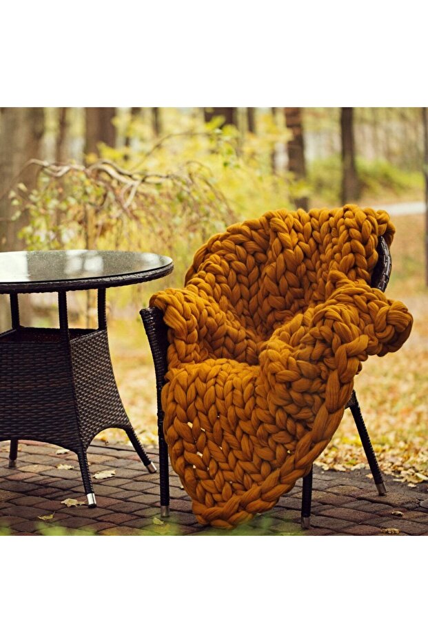 La Mia Jumbo Gri Dev Yün El Örgü İpi - J4 - 4