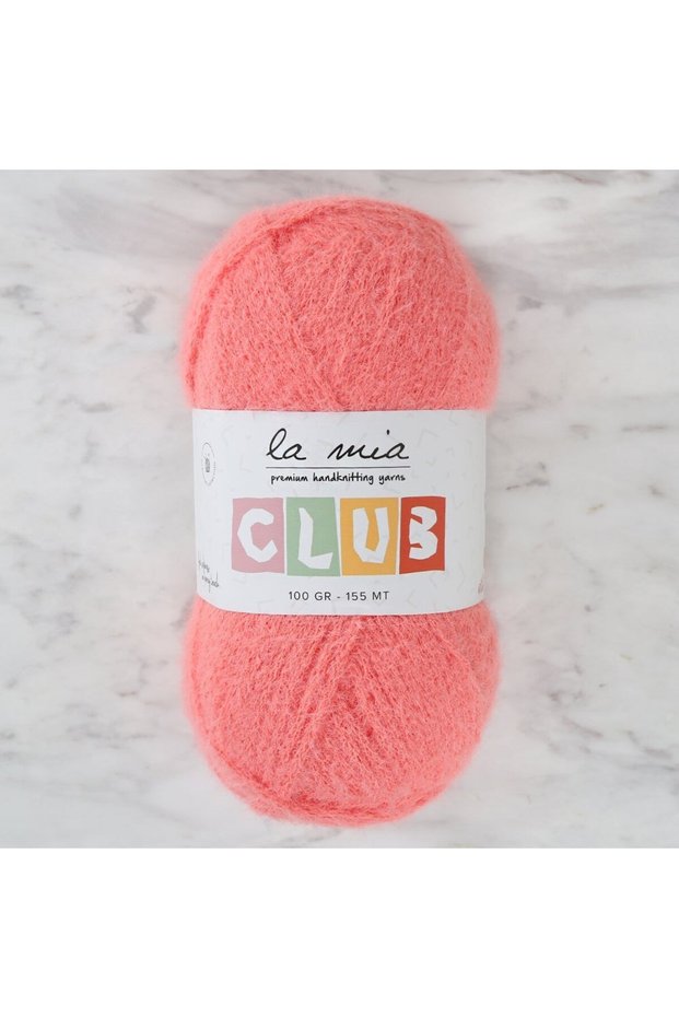 La Mia Club Pomegranate Flower Hand Knitting Yarn - 607/ Bay Her Telden