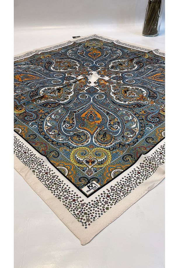 Eşarp - Kadın Etro Desen Kaliteli Soft Eşarp - 3