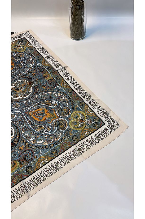 Eşarp - Kadın Etro Desen Kaliteli Soft Eşarp - 2