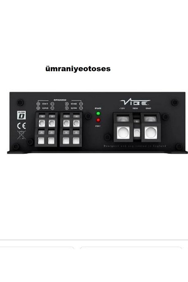 VİBE PAWERBAX   4X150 RMS   PROFOSYONEL  AMFİ - 2