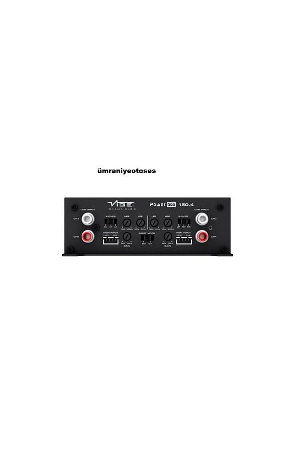 VİBE PAWERBAX   4X150 RMS   PROFOSYONEL  AMFİ - 3