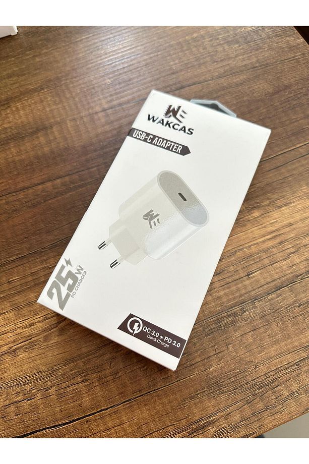Q.C 3.0 PD 3.0 25W Hızlı Şarj Destekli Type-C (PD) Şarj Adaptörü - 2