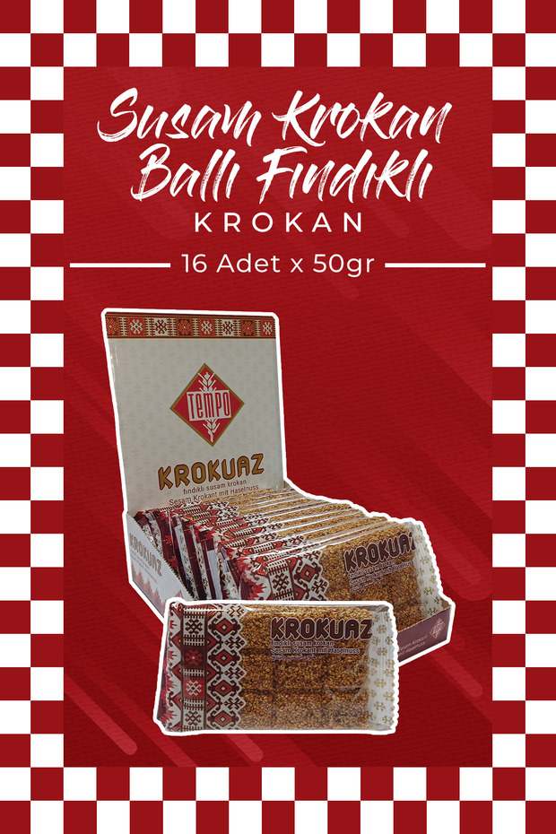 Krokan Ballı Fındıklı 80gr