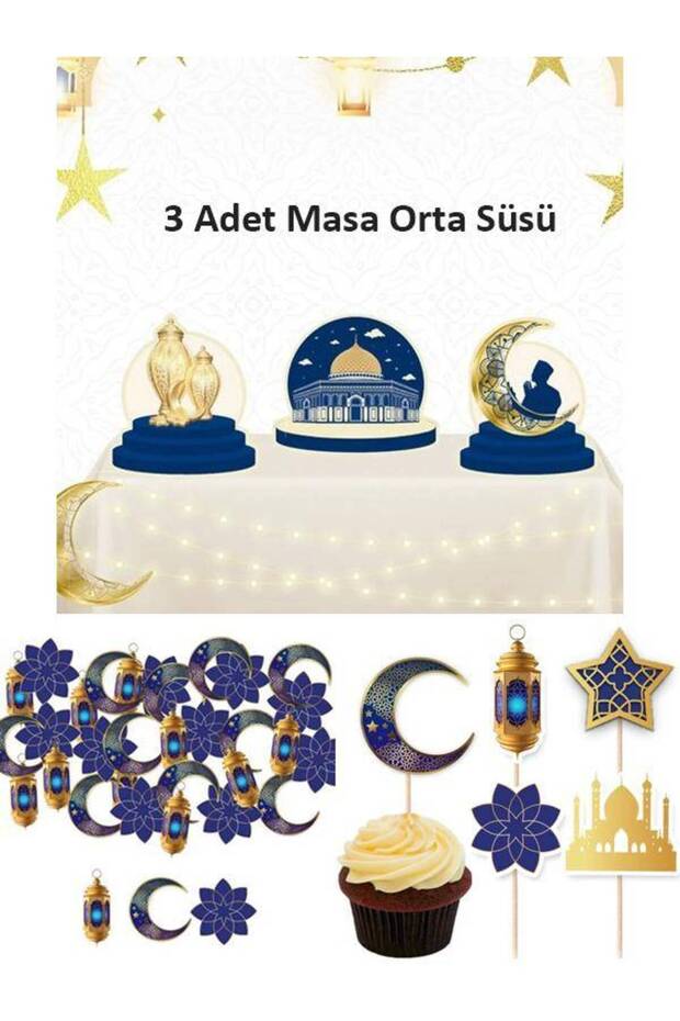 Ramazan Sofra Seti Mavi - 1