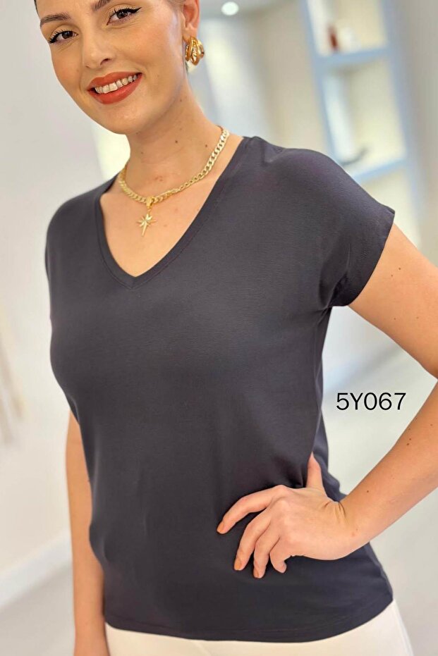 V Yaka Bambu Tshirt 5y067 - 3