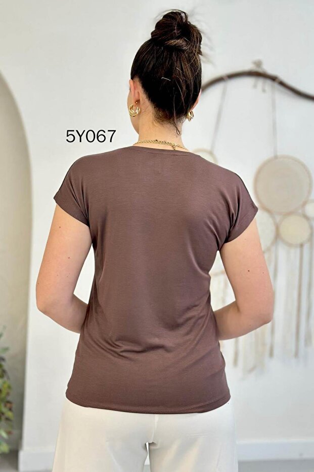V Yaka Bambu Tshirt 5y067 - 3