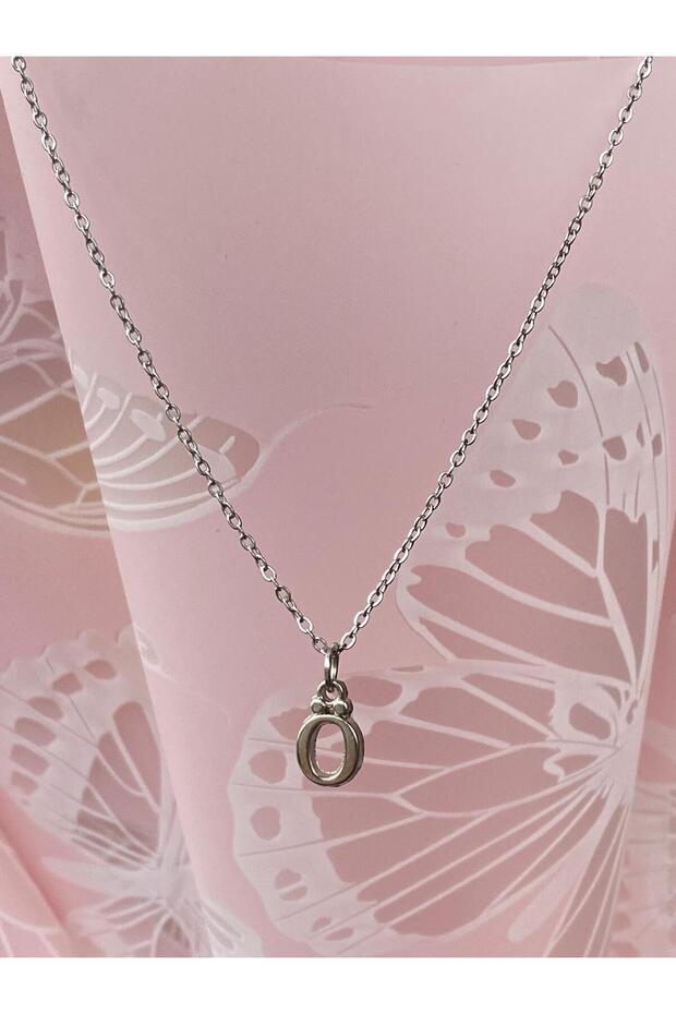Steel Anti-Tarnish 316L Elegant Necklace with Letter O