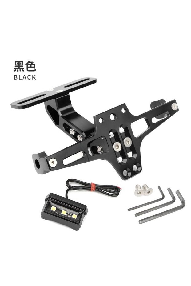 With License lamp Motorcycle Rear License Plate Mount Holder Turn Signal Lights For Yamaha MT07 MT09