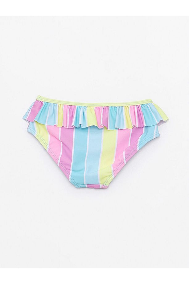 Baskılı Kız Bebek Bikini Takımı - 5