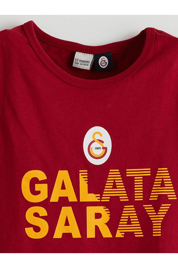 LCW Bisiklet Yaka Baskılı Erkek Çocuk Atlet ve Deniz Şortu - 4