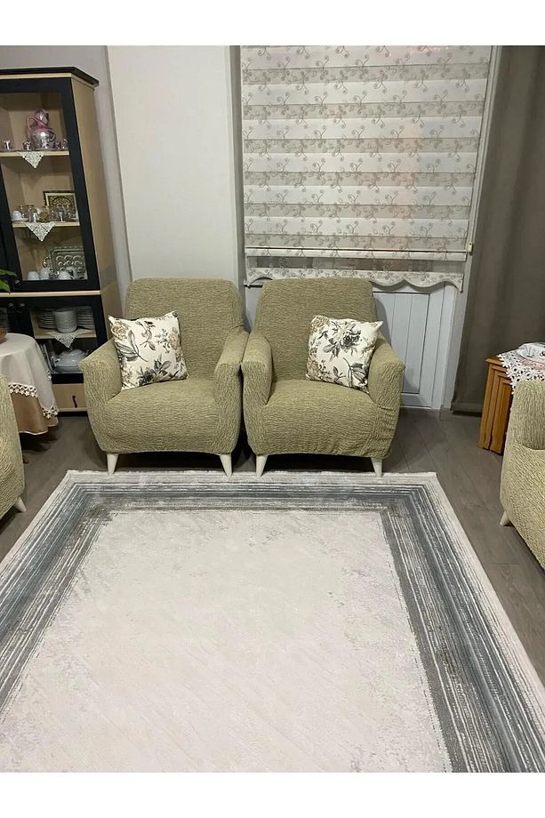 Koltuk Örtüsü Kanepe Çekyat Örtüsü Çubuk Desen Esnekli Eteksiz 3 3 1 1 Takım Için - 4