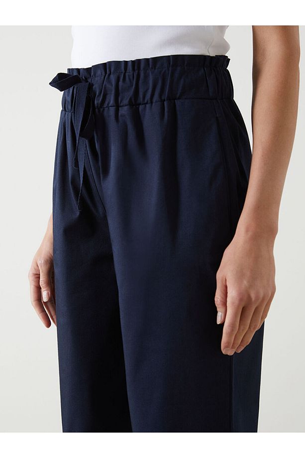 LCW Beli Lastikli Kadın Pantolon Fast Moda - 3