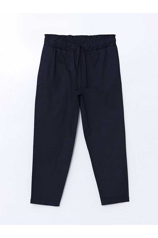 LCW Beli Lastikli Kadın Pantolon Fast Moda - 5