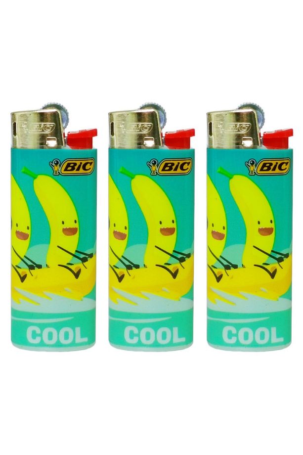 Taşlı Çakmak 3 Adet, Mini Boy, COOL - Tatil Temalı, Desen Seçenekli - 1